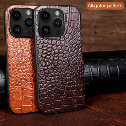 GatorCraft Luxe: Authentic Cowhide Leather With Exquisite Alligator-Inspired Finish